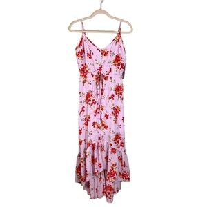 Nanette Lepore "Oh So Pretty" Floral High-Low Maxi Dress 2